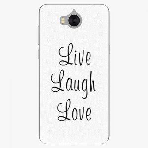 Plastový kryt iSaprio - Live Laugh Love - Huawei Y5 2017 / Y6 2017