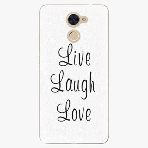 Plastový kryt iSaprio - Live Laugh Love - Huawei Y7 / Y7 Prime