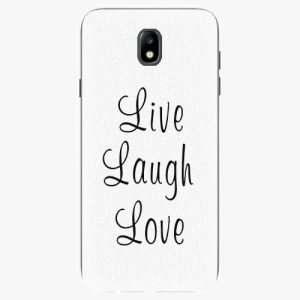 Plastový kryt iSaprio - Live Laugh Love - Samsung Galaxy J7 2017