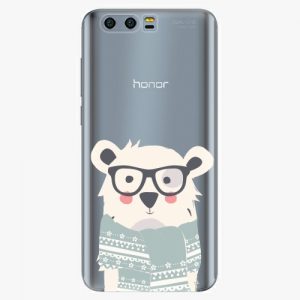 Plastový kryt iSaprio - Bear with Scarf - Huawei Honor 9