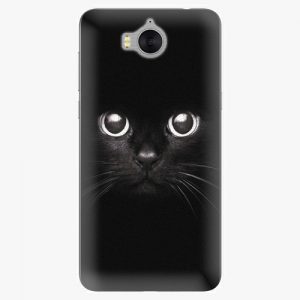 Plastový kryt iSaprio - Black Cat - Huawei Y5 2017 / Y6 2017