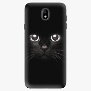 Plastový kryt iSaprio - Black Cat - Samsung Galaxy J7 2017