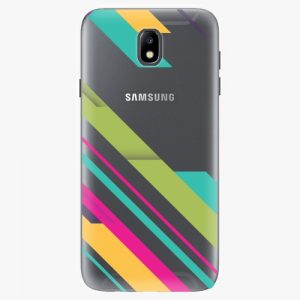 Plastový kryt iSaprio - Color Stripes 03 - Samsung Galaxy J7 2017