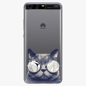 Plastový kryt iSaprio - Crazy Cat 01 - Huawei P10 Plus