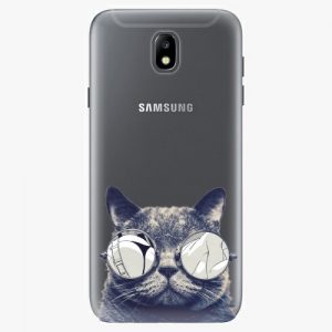 Plastový kryt iSaprio - Crazy Cat 01 - Samsung Galaxy J7 2017