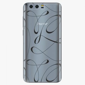 Plastový kryt iSaprio - Fancy - black - Huawei Honor 9