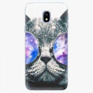 Plastový kryt iSaprio - Galaxy Cat - Samsung Galaxy J3 2017
