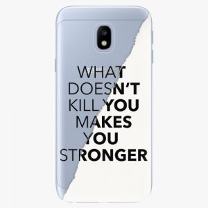 Plastový kryt iSaprio - Makes You Stronger - Samsung Galaxy J3 2017