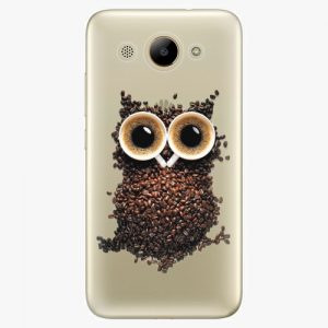 Plastový kryt iSaprio - Owl And Coffee - Huawei Y3 2017