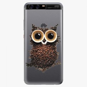 Plastový kryt iSaprio - Owl And Coffee - Huawei P10 Plus