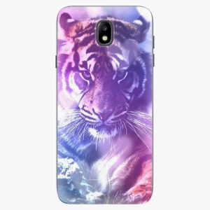 Plastový kryt iSaprio - Purple Tiger - Samsung Galaxy J7 2017
