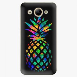 Plastový kryt iSaprio - Rainbow Pineapple - Huawei Y3 2017