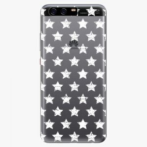 Plastový kryt iSaprio - Stars Pattern - white - Huawei P10 Plus