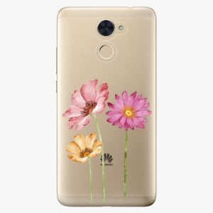 Plastový kryt iSaprio - Three Flowers - Huawei Y7 / Y7 Prime