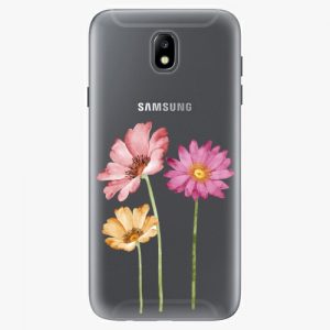 Plastový kryt iSaprio - Three Flowers - Samsung Galaxy J7 2017