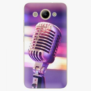 Plastový kryt iSaprio - Vintage Microphone - Huawei Y3 2017