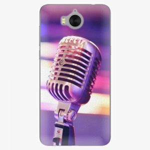 Plastový kryt iSaprio - Vintage Microphone - Huawei Y5 2017 / Y6 2017
