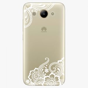 Plastový kryt iSaprio - White Lace 02 - Huawei Y3 2017