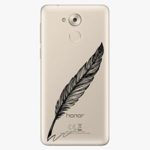 Plastový kryt iSaprio - Writing By Feather - black - Huawei Nova Smart