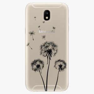 Plastový kryt iSaprio - Three Dandelions - black - Samsung Galaxy J5 2017