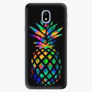 Plastový kryt iSaprio - Rainbow Pineapple - Samsung Galaxy J3 2017