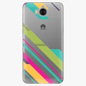 Plastový kryt iSaprio - Color Stripes 03 - Huawei Y5 2017 / Y6 2017