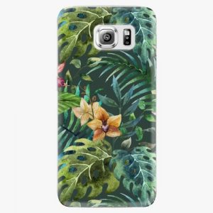 Plastový kryt iSaprio - Tropical Green 02 - Samsung Galaxy S6 Edge
