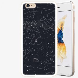 Plastový kryt iSaprio - Night Sky 01 - iPhone 6/6S - Gold