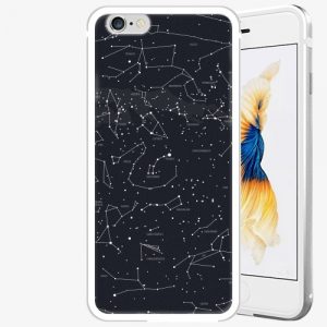 Plastový kryt iSaprio - Night Sky 01 - iPhone 6 Plus/6S Plus - Silver