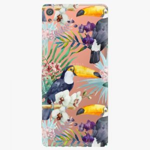 Plastový kryt iSaprio - Tucan Pattern 01 - Sony Xperia XA