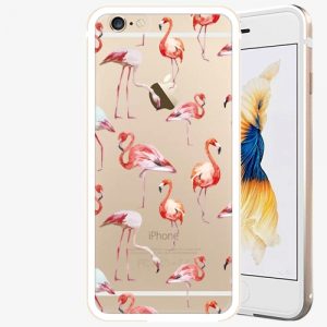 Plastový kryt iSaprio - Flami Pattern 01 - iPhone 6/6S - Gold