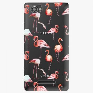 Plastový kryt iSaprio - Flami Pattern 01 - Sony Xperia M