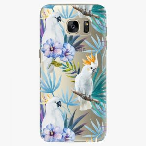 Plastový kryt iSaprio - Parrot Pattern 01 - Samsung Galaxy S7