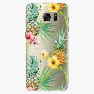 Plastový kryt iSaprio - Pineapple Pattern 02 - Samsung Galaxy S7