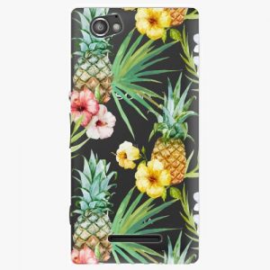 Plastový kryt iSaprio - Pineapple Pattern 02 - Sony Xperia M