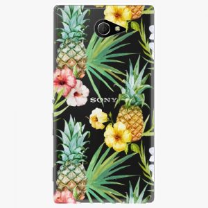 Plastový kryt iSaprio - Pineapple Pattern 02 - Sony Xperia M2