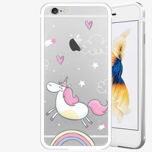 Plastový kryt iSaprio - Unicorn 01 - iPhone 6 Plus/6S Plus - Silver