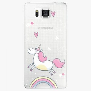Plastový kryt iSaprio - Unicorn 01 - Samsung Galaxy Alpha