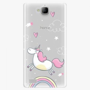 Plastový kryt iSaprio - Unicorn 01 - Huawei Honor 3C