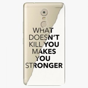 Plastový kryt iSaprio - Makes You Stronger - Lenovo K6 Note