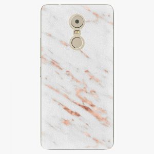 Plastový kryt iSaprio - Rose Gold Marble - Lenovo K6 Note