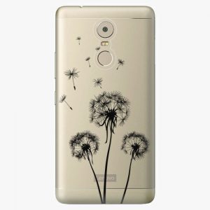 Plastový kryt iSaprio - Three Dandelions - black - Lenovo K6 Note