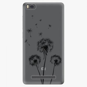 Plastový kryt iSaprio - Three Dandelions - black - Xiaomi Mi4C