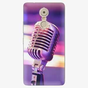 Plastový kryt iSaprio - Vintage Microphone - Lenovo K6 Note