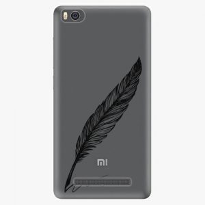 Plastový kryt iSaprio - Writing By Feather - black - Xiaomi Mi4C