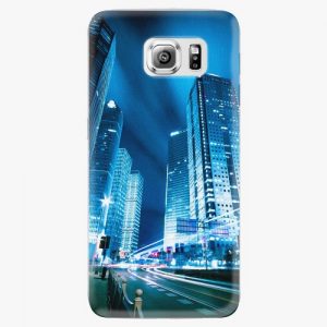 Plastový kryt iSaprio - Night City Blue - Samsung Galaxy S6