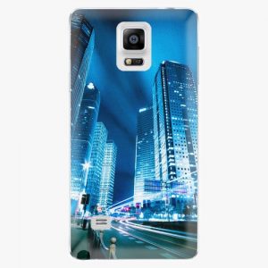 Plastový kryt iSaprio - Night City Blue - Samsung Galaxy Note 4