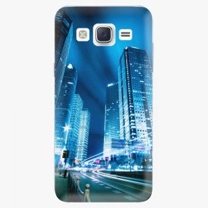 Plastový kryt iSaprio - Night City Blue - Samsung Galaxy Core Prime