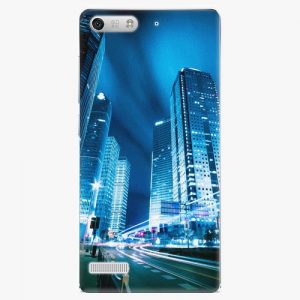 Plastový kryt iSaprio - Night City Blue - Huawei Ascend G6