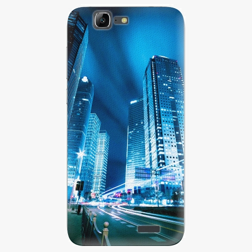 Plastový kryt iSaprio - Night City Blue - Huawei Ascend G7 Plastový kryt iSaprio - Night City Blue - Huawei Ascend G7